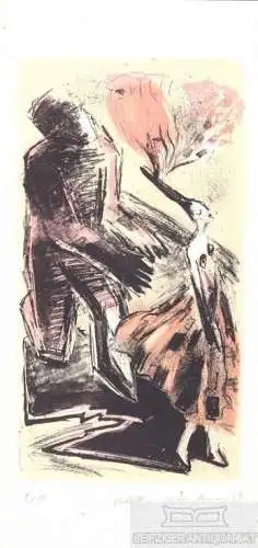 Buch: Lithographie: Verliebt, Alexander, Kerstin. Kunstgrafik, 1989