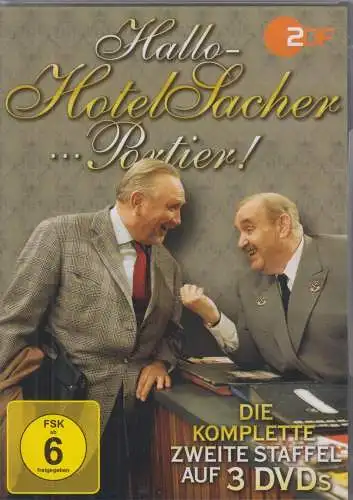 DVD-Box: Hallo - Hotel Sacher ...Portier! Die komplette 2. Staffel. 2008, gut