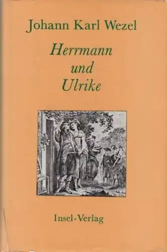 Buch: Herrmann und Ulrike, Wezel, Johann Karl. 1980, Insel-Verlag