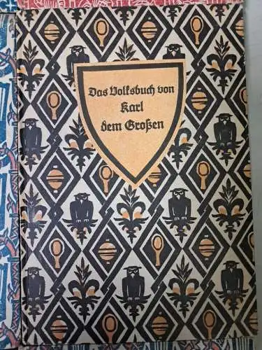 9 Bücher Deutsche Volkheit, Eugen Diederichs, Tierfabeln, Königin Luise ...