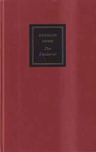 Buch: Der Zauberer, Hermann Hesse, 1977, Faksimile der Handschrift, Marbach