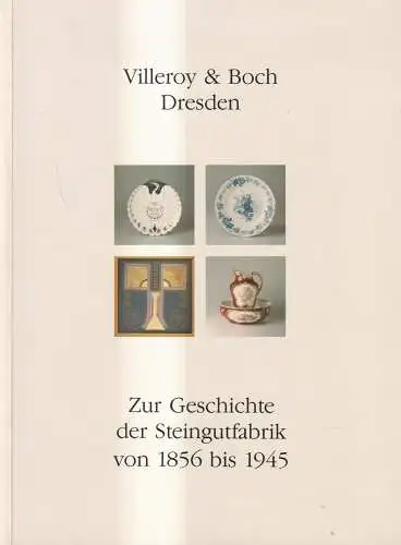 Ausstellungskatalog: Villeroy & Boch Dresden, 1992, Knorr, Stadtmuseum Dresden