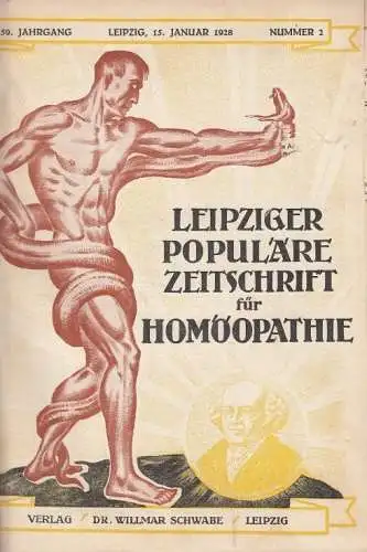 Leipziger populäre Zeitschrift für Homöopathie, 59. Jahrgang 1928, 15... Bahmann