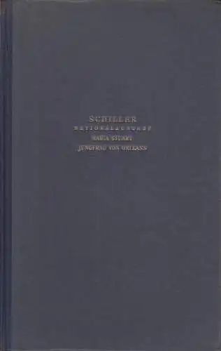 Buch: Maria Stuart / Jungfrau von Orleans, Schiller, Friedrich, 1948