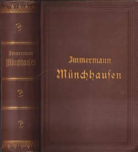 Buch: Münchhausen. Karl Immermann, Reclam Verlag, 2 Teile in 1 Band