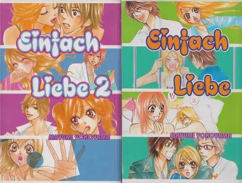 Manga: Einfach Liebe 1+2, Mayumi Yokayama, 2 Bände, Planet Manga / Panini Comics