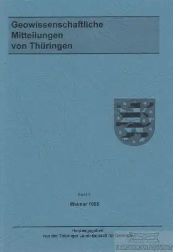 Buch: Geowissenschaftliche Mitteilungen von Thüringen. Band 3. 1995