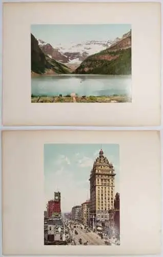 Foto: Lake Louise, Alberta; Market Street, San Francisco. Detroit Photograph Co.