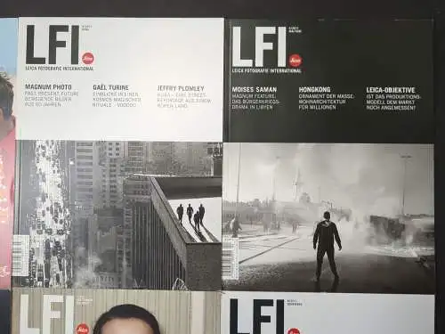 8 Hefte LFI Leica Fotografie International 1-8/2011, Zeitschrift, Magazin, Foto