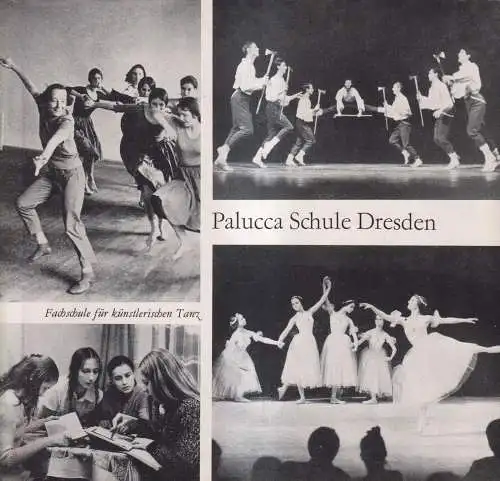 Buch: Palucca Schule Dresden, Walther, Rainer / Wolfgang Zeibig (Red.), 1974