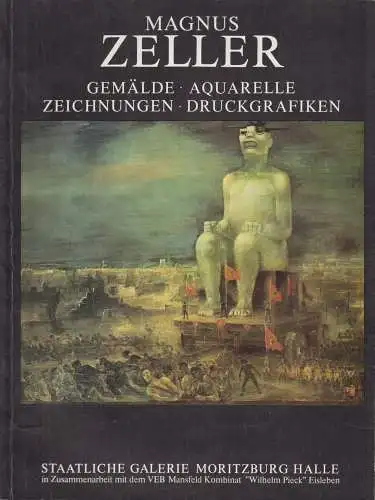 Ausstellungskatalog: Magnus Zeller, Ludwig, Horst-Jörg. 1988, gebraucht, gut