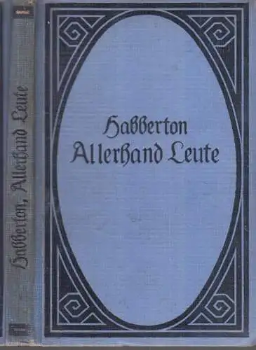 Buch: Allerhand Leute, Habberton, John, Reclam, Lebensbilder