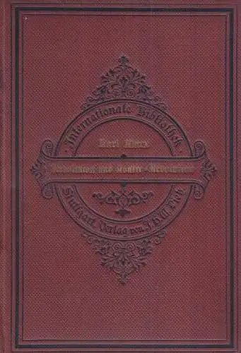 Buch: Revolution und Kontre-Revolution in Deutschland. Mark, Karl, 1920, Dietz