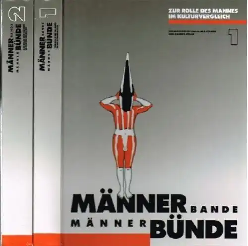 Buch: Männerbande Männerbünde, Gisela Völger, Karin v. Welck. 2 Bände, 1990