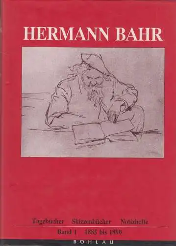 Buch: Hermann Bahr. Tagebücher, Skizzenbücher, Notizhefte, Csaky, Moritz, 1994