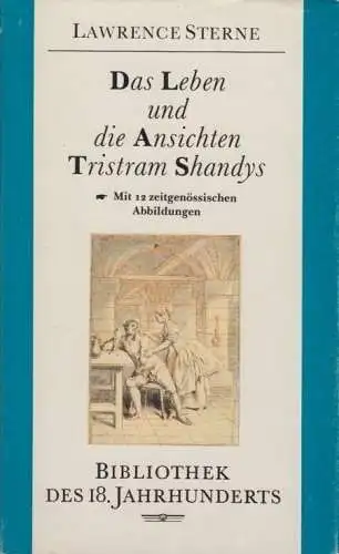 Buch: Das Leben und die Ansichten des Tristram Shandys, Sterne, Lawrence. 1989