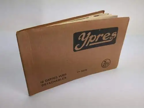 Lot: Ypres. 12 Cartes Vues Detachables, Nels, 12 Postkarten von Ypres in Belgien