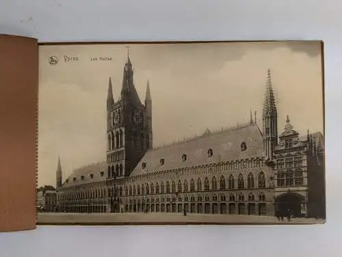 Lot: Ypres. 12 Cartes Vues Detachables, Nels, 12 Postkarten von Ypres in Belgien