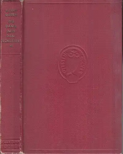 Buch: Die Dame mit dem Schleier, Queen, Ellery, 1937, Ullstein, gebraucht, gut