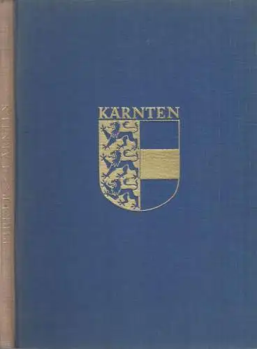 Buch: Kärnten, Pirker, Max, 1928, Deutscher Kunstverlag, gebraucht, gut