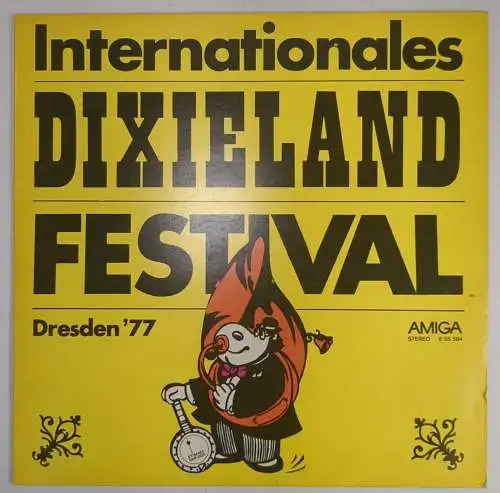 5 Internationales Dixieland Festival Dresden 12" LP, 1977-1980 + 10 Jahre, AMIGA