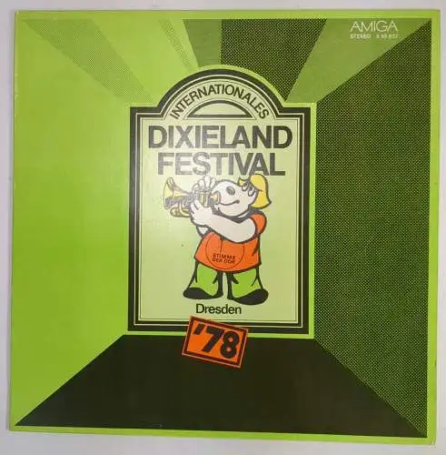 5 Internationales Dixieland Festival Dresden 12" LP, 1977-1980 + 10 Jahre, AMIGA