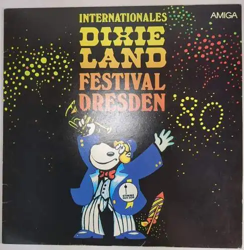 5 Internationales Dixieland Festival Dresden 12" LP, 1977-1980 + 10 Jahre, AMIGA