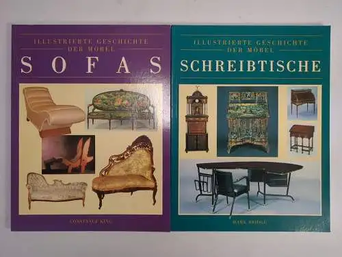 Buch: Illustrierte Geschichte der Möbel, Sofas & Schreibtische, Könemann, 2 Bnde