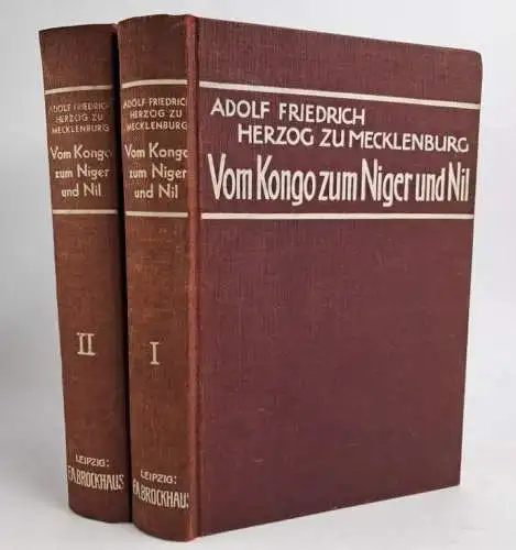 Buch: Vom Kongo zum Niger und Nil. Adolf Friedrich Herzog zu Mecklenburg, 1923