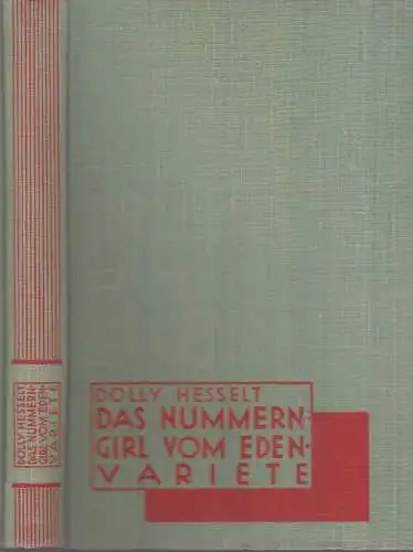 Buch: Nummerngirl vom Eden-Variete, Hesselt, Dolly, ca.1930, Amonesta, gebraucht