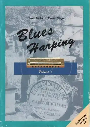 Buch: Blues Harping Volume 1, Baker, Steve u.a., 1998, mit CD, gebraucht, gut