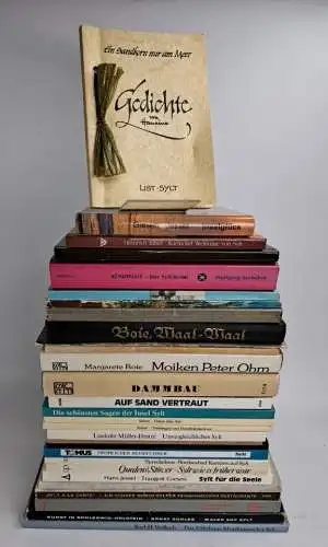 29 Bücher Insel Sylt: Sagen, Kunst, Geschichte. Sammlung, Bundle, Konvolut