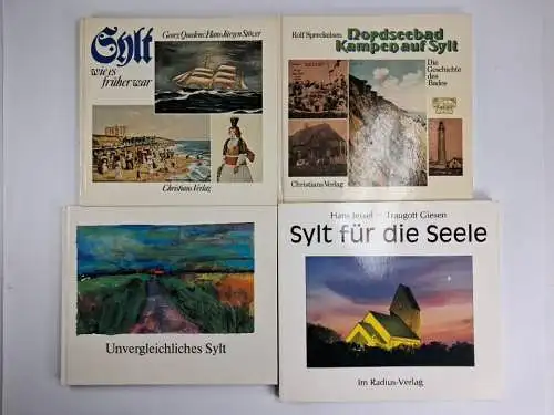 29 Bücher Insel Sylt: Sagen, Kunst, Geschichte. Sammlung, Bundle, Konvolut