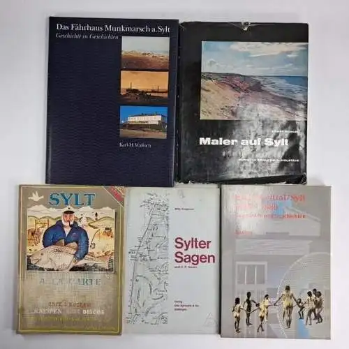 29 Bücher Insel Sylt: Sagen, Kunst, Geschichte. Sammlung, Bundle, Konvolut