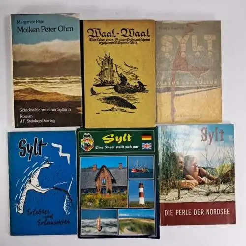 29 Bücher Insel Sylt: Sagen, Kunst, Geschichte. Sammlung, Bundle, Konvolut