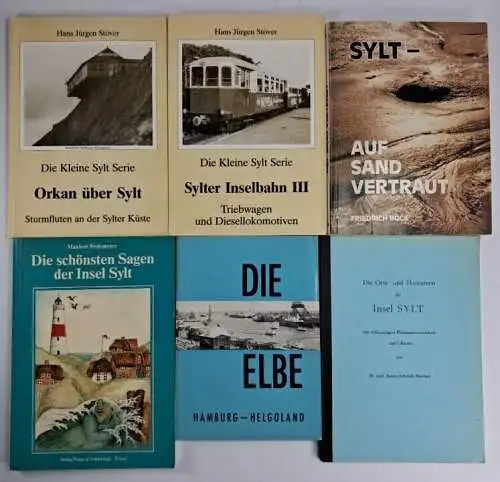 29 Bücher Insel Sylt: Sagen, Kunst, Geschichte. Sammlung, Bundle, Konvolut