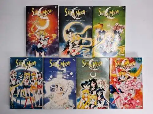 Manga: Sailor Moon Band 1-7, Naoko Takeuchi, 7 Bände, Feest Comics / Egmont