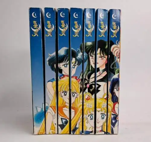 Manga: Sailor Moon Band 1-7, Naoko Takeuchi, 7 Bände, Feest Comics / Egmont