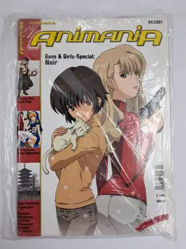 5 Hefte Animania: Sonderheft 2 1998/1999 + Nr. 3-6/2004 in Jahrgangs-Box, Manga