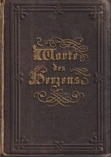 Buch: Worte des Herzens, Johann Caspar Lavater, 1868, Reclam Verlag