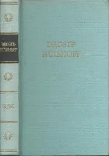 Buch: Werke in einem Band, Droste-Hülshoff, Annette von. 1973, Aufbau, BDK