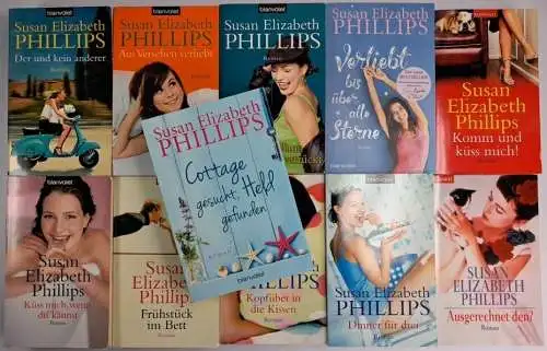 11 Bücher  Susan Elizabeth Phillips, Wynette Texas, Chicago Stars, Cottage ...