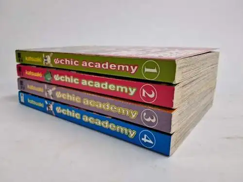 Manga: Psychic Academy 1-4, Katsuaki, Egmont Manga & Anime, 4 Bände, 2003/2004