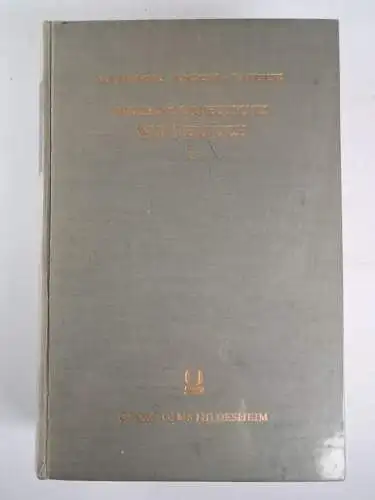 Buch: Mittelhochdeutsches Wörterbuch I-II, G. F. Becker, Olms, 1963, 4 Bände