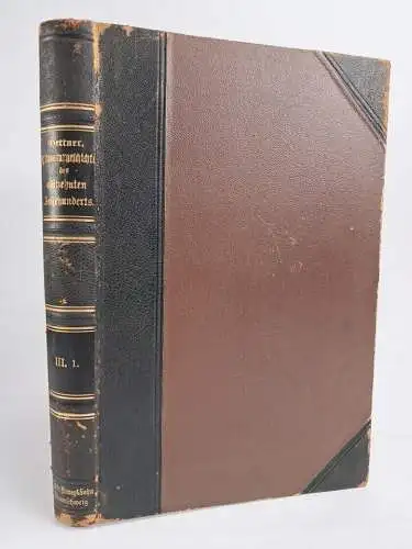 Buch: Literaturgeschichte des achtzehnten Jahrhunderts, Hettner, 5 Bände, 1894