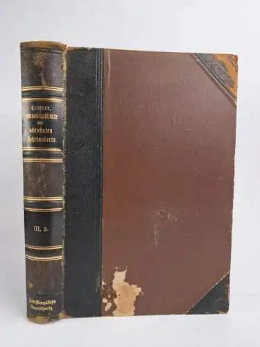 Buch: Literaturgeschichte des achtzehnten Jahrhunderts, Hettner, 5 Bände, 1894