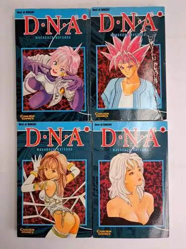 Manga: DNA 1-4, Masakazu Katsura, Carlsen Comics, 4 Bände, Romantic Comedy