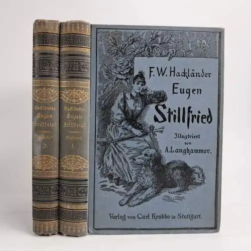 Buch: Eugen Stillfried, Friedrich Wilhelm Hackländer, Carl Krabbe Vlg., 2 Bände