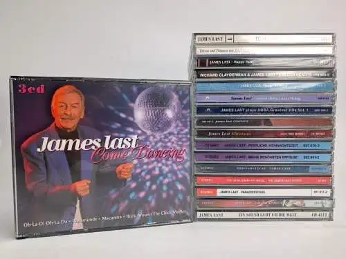 17 Audio-CDs James Last: Happy Party, Come Dancing, Ocean Drive, Christmas ...