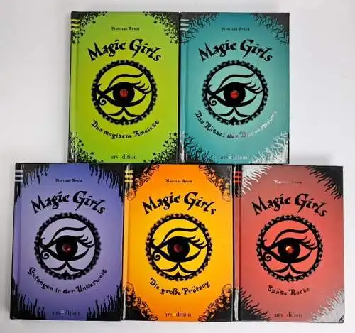 Buch: Magic Girls 2-6, Marliese Arnold, 5 Bände, Amulett, Dornenbaum, Unterwelt